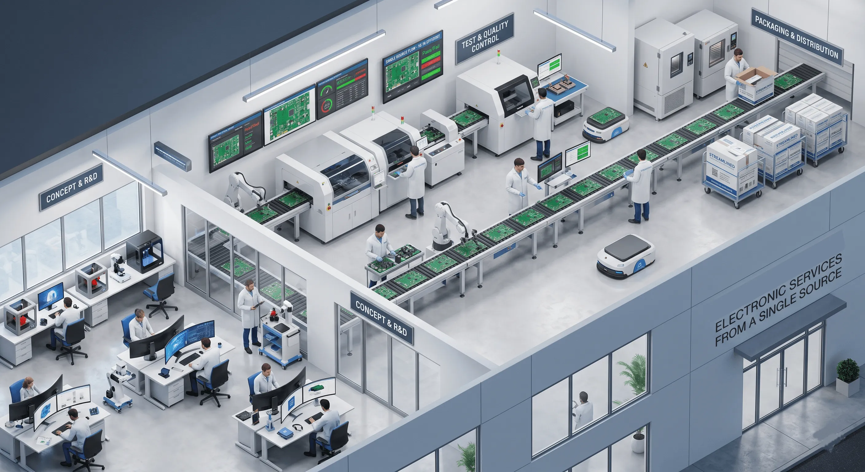 Advanced PCB inspection and quality testing