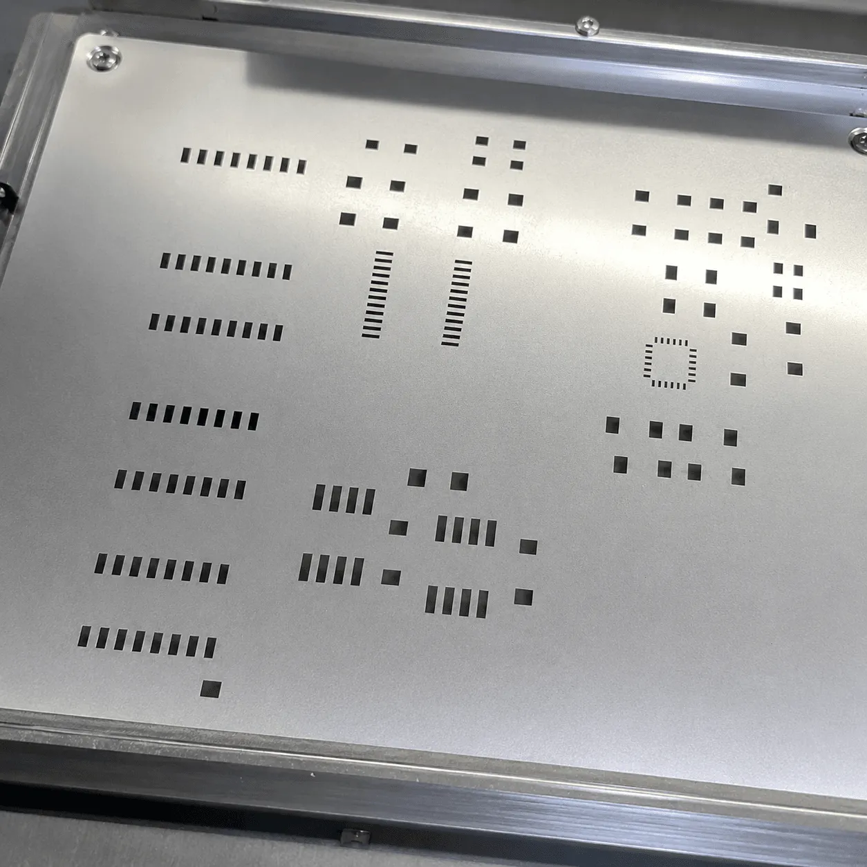 High precision Laser Stencil for SMT solder paste