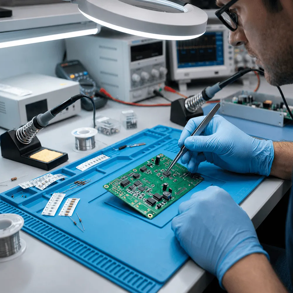 Prototype PCB Assembly board for testing