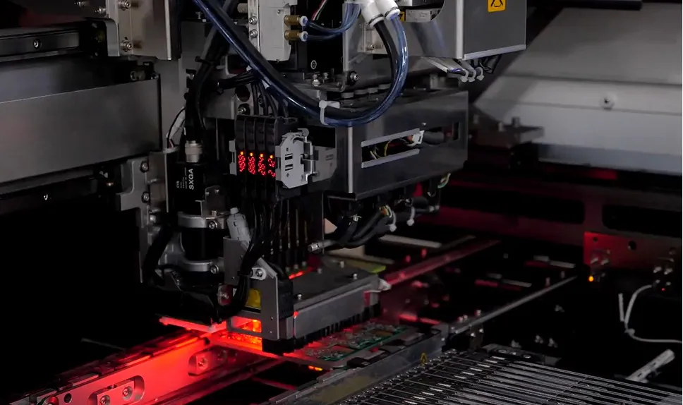 PCB testing and quality assurance lab