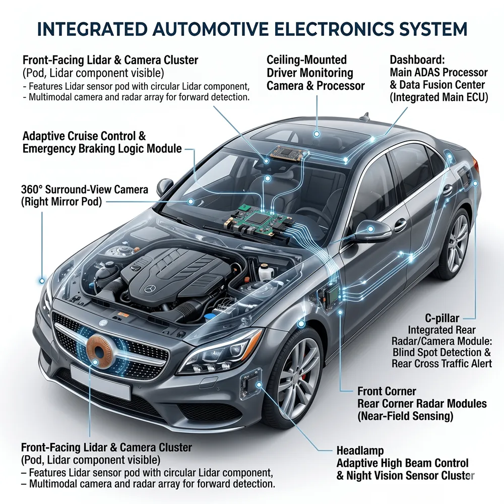 High-reliability automotive PCB assembly and manufacturing