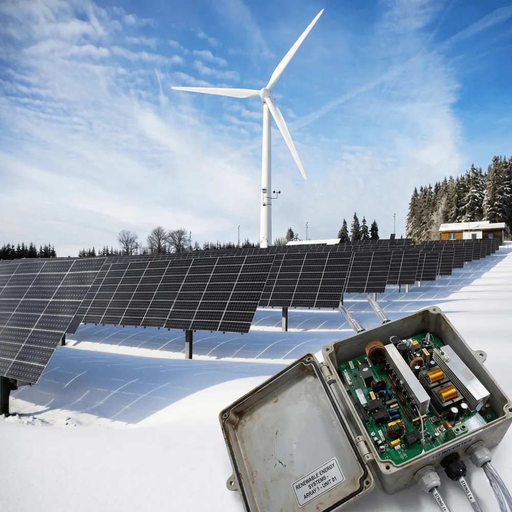 Renewable energy PCB assembly for solar and wind power